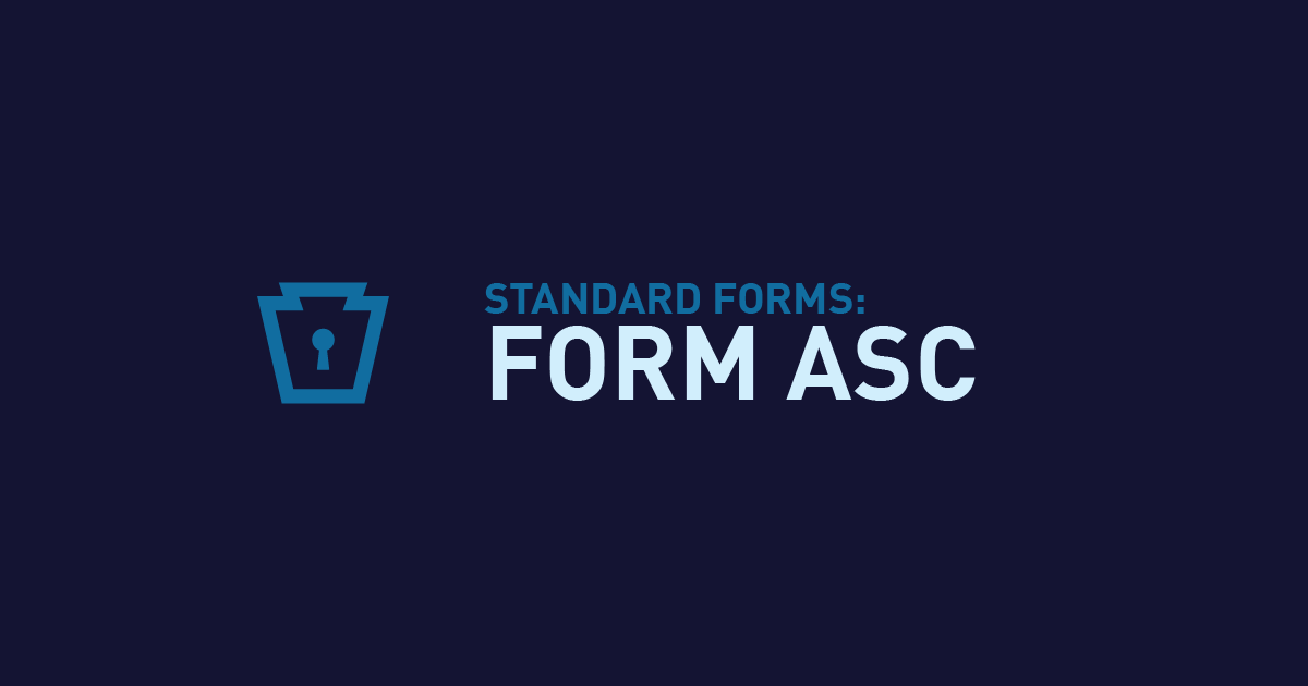 Form ASC