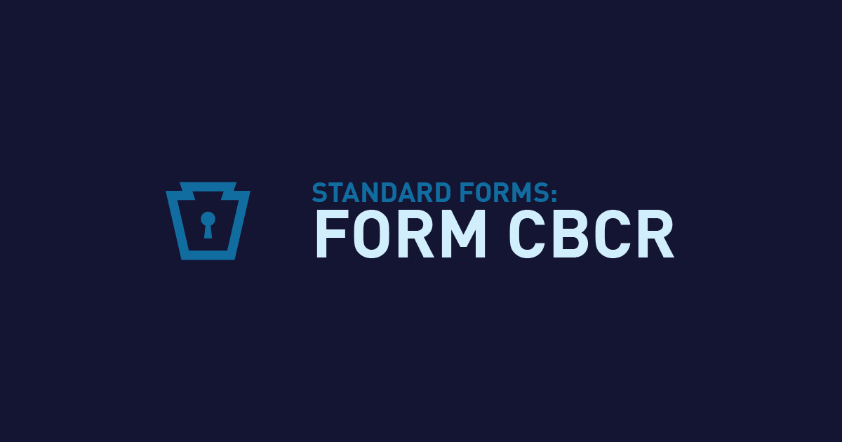 Form CBCR