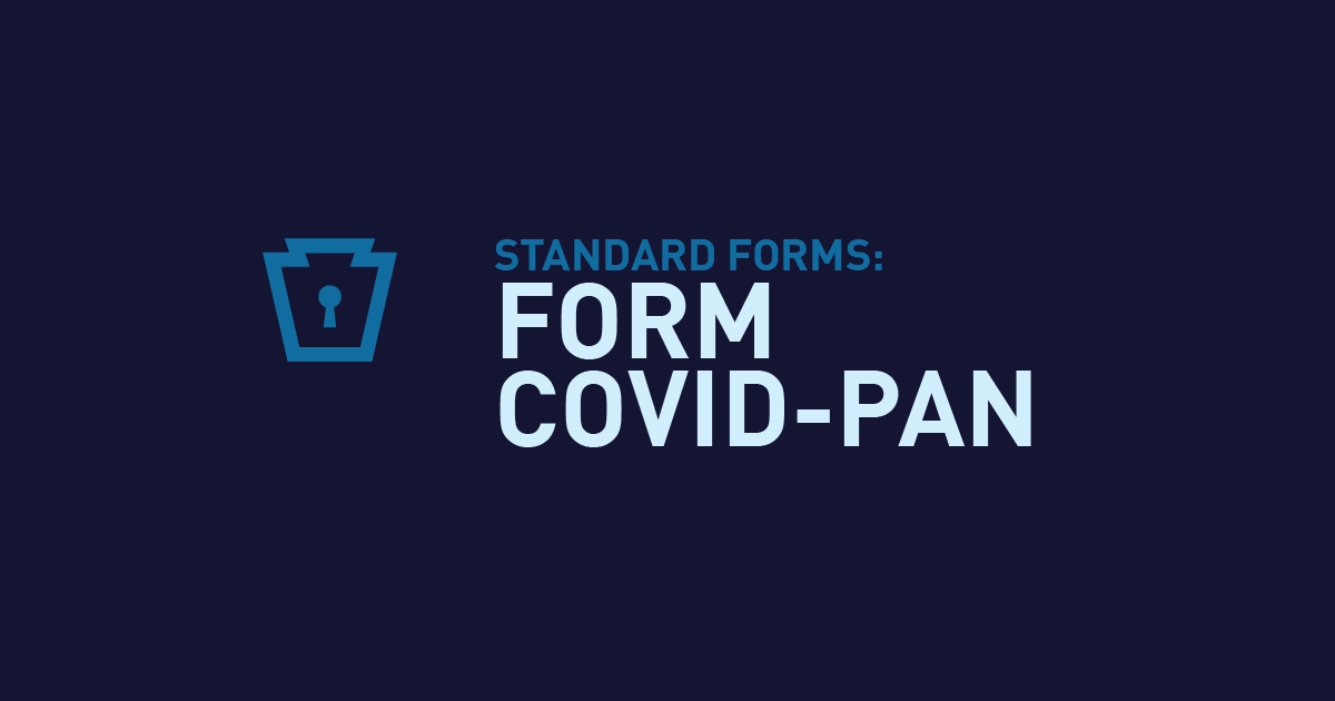 Form COVID-PAN
