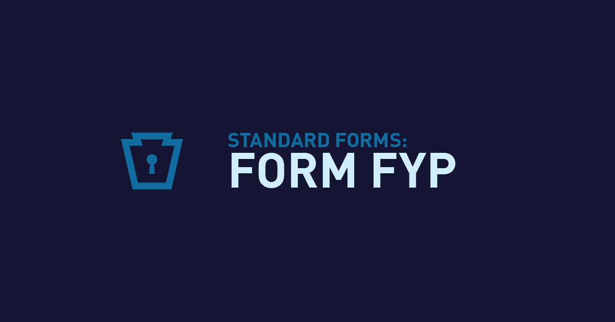 Form FYP