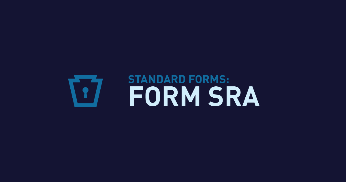 Form SRA