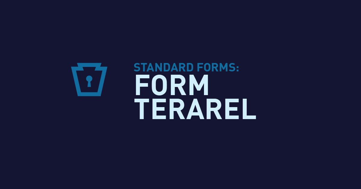 Form TERAREL