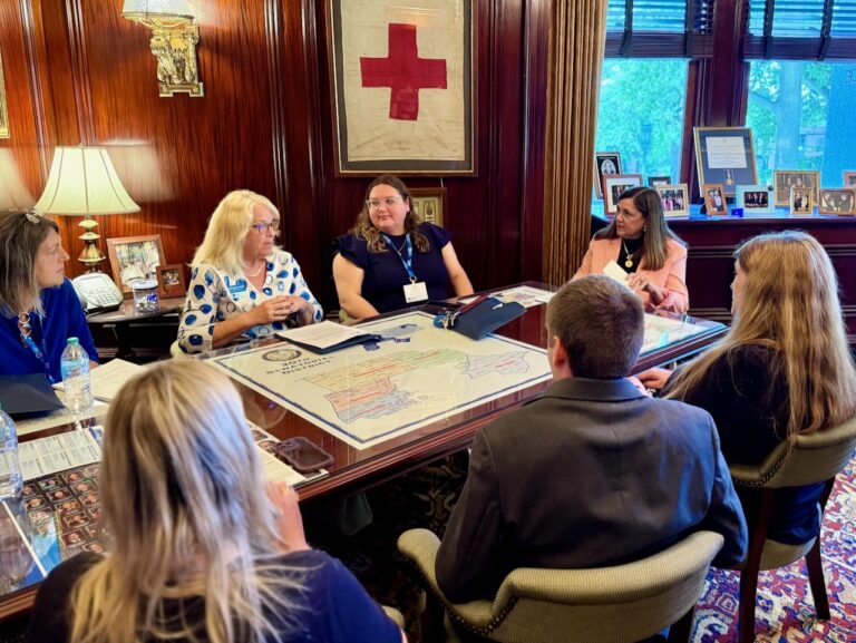 Pennsylvania Realtors® meet with State Senator Lisa Baker during PA Realtor® Day on the Hill.