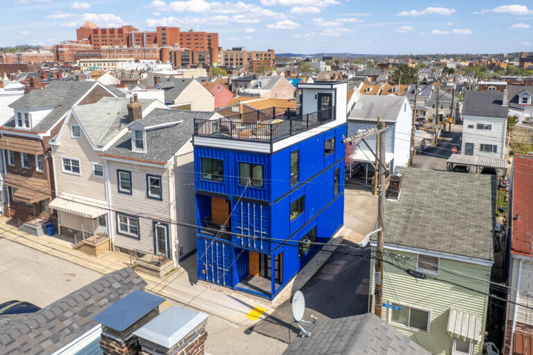 Pittsburgh Realtor® Develops and Lists Three-Story Container Home
